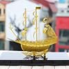 Mô hình Thuyền buồm mạ vàng phong thuỷ