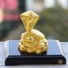 Tượng Rắn vàng phong thủy