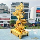 Tượng Rồng Vàng Kim Long Đại Cát