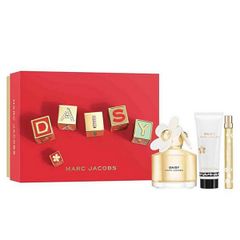 Gift Set Marc Jacobs Daisy 3pcs ( EDT 100ml & EDT 10ml & Body Lotion 75ml ) (Eau de Toilette/100ml & Eau de Toilette 10ml & Body Lotion 75ml)