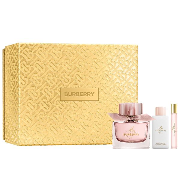 Gift Set My Burberry Blush for Women 3 Pcs EDP 90ml + EDP 7.5ml + BL 75ml (Eau de Parfum/90ml & Eau de Parfum 7,5ml & Lotion Dưỡng Da 75ml)