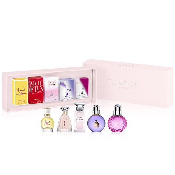 Gift Set Mini Lanvin 5pcs ( EDP 4.5ml x 4 & EDT 4.5ml ) (Eau de Parfum/4.5ml x 4 & Eau de Toilette 4.5ml)