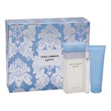 Gift Set Dolce & Gabbana Light Blue 3pcs ( EDT 100ml & EDT 10ml & Body Cream 75ml ) (Eau de Toilette/100ml & Eau de Toilette 10ml & Body Cream 75ml)