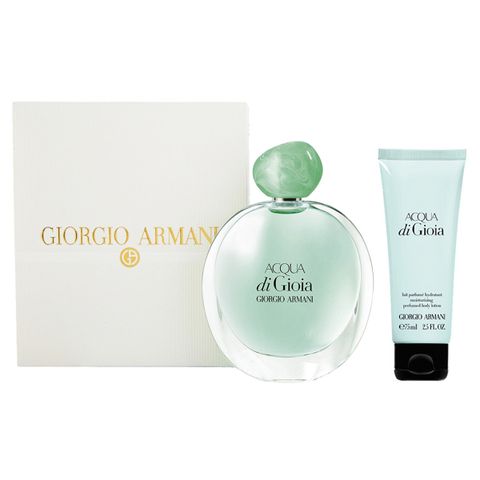 Gift Set Giorgio Armani Acqua di Gioia 2pcs ( EDP 100ml & Body Lotion 75ml ) (Eau de Parfum/100ml & Body Lotion 75ml)