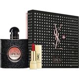 Gift Set Yves Saint Laurent Black Opium 2pcs ( EDP 50ml & Son môi 1,6g ) (50ml & Son môi 1.6g / Eau de Parfum)
