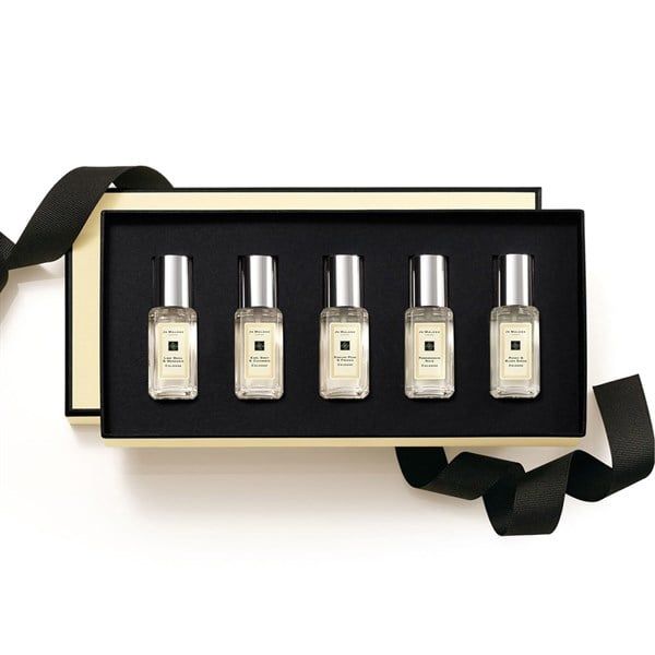 Jo Malone- Cologne Collection 5pcs (Eau de Cologne/9ml Lime Basil & Mandarin + English Pear & Freesia + Wild Bluebell + Peony & Blush Suege + Wood Sage & Sea Salt)