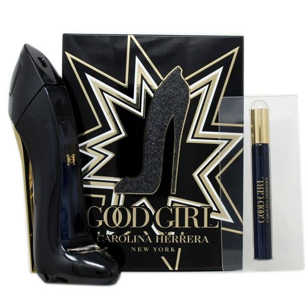 Gift Set Good Girl Carolina Herrera 2pcs (EDP 80ml + EDP 10ml) (Eau de Parfum/80ml & Eau de Parfum 10ml)