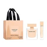 Gift Set Narciso Rodriguez Poudree 2pcs EDP 90ml + EDP 10ml (Eau de Parfum/90ml & Eau de Parfum 10ml)