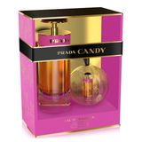 Gift Set Prada Candy Eau de Parfum 2pcs ( EDP 80ml & EDP 7ml ) (80ml & Eau de Parfum 7ml / Eau de Parfum)