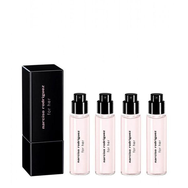 Gift Set Narciso Rodriguez for Her EDP 4pcs (15mx4) (Eau de Parfum/15ml x 4)