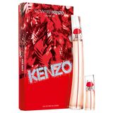 Gift Set Kenzo Flower By Kenzo Eau de Vie 2pcs ( EDP 100ml & EDP 15ml ) (100ml & Eau de Parfum 15ml / Eau de Parfum)