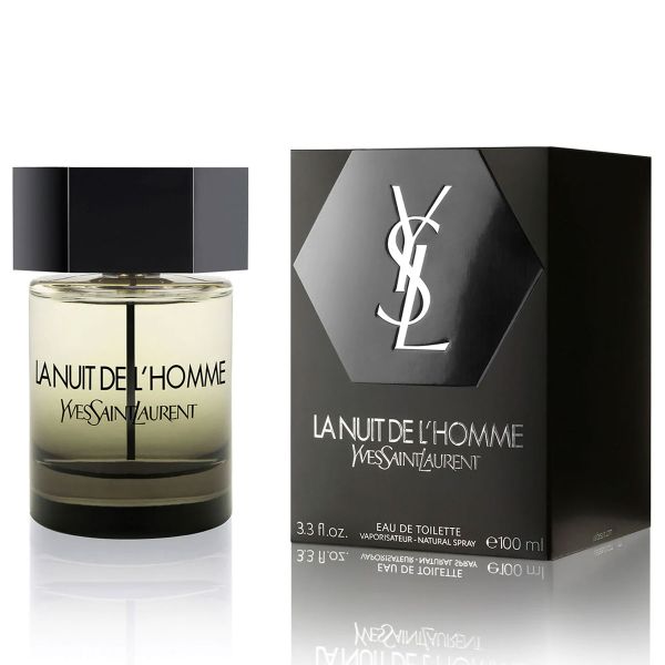 Yves Saint Laurent La Nuit De L'Homme (100ml Tester / Eau de Toilette)