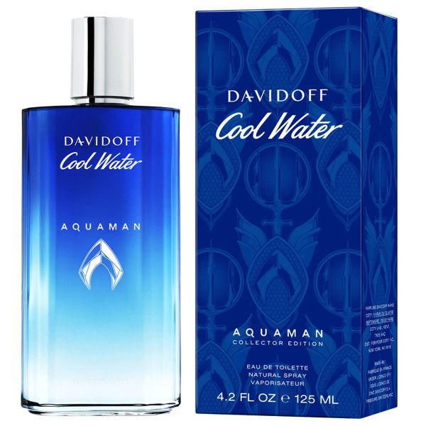 Davidoff Cool Water Aquaman Collector For Men (125ml / Eau de Toilette)