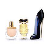 Gift Set Eat Me (Eau de Parfum/4ml Paco Rabanne Fame & Eau de Parfum 7ml Good Girl EDP & Eau de Parfum 5ml Chloe Nomade)