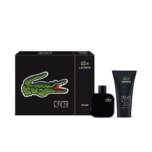 Gift set Lacoste Noir Intense 2pcs EDT 100ml + Sữa tắm 150ml (Eau de Toilette/100ml & Sữa Tắm 150ml)