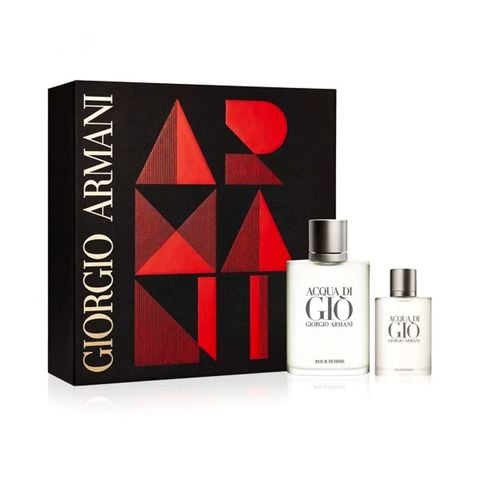 Gift set Acqua di Gio Giorgio Armani 2pcs (EDT 100ml + EDT 30ml) (Eau de Toilette/100ml & Eau de Toilette 30ml)