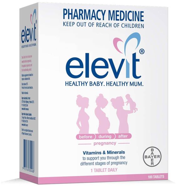 Elevit (Healthy Baby. Healthy Mum, 100 tablets) (/100 viên)