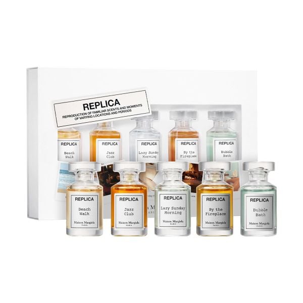 Replica Mini Discovery Set 5pcs ( 5 x 7ml ) (7ml Beach Walk & Jazz Club & Lazy Sunday Morning & Bubble Bath & By The Fireplace / Eau de Toilette)