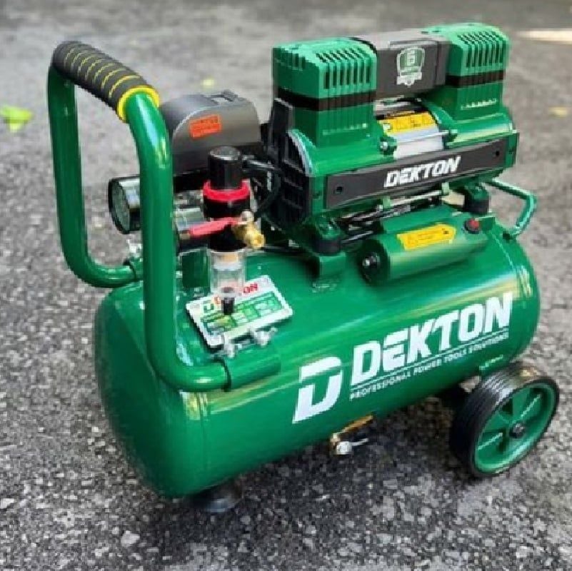  Máy nén khí không dầu Dekton DK-AC 2925 Pro - 1.5 HP - 25 lít 