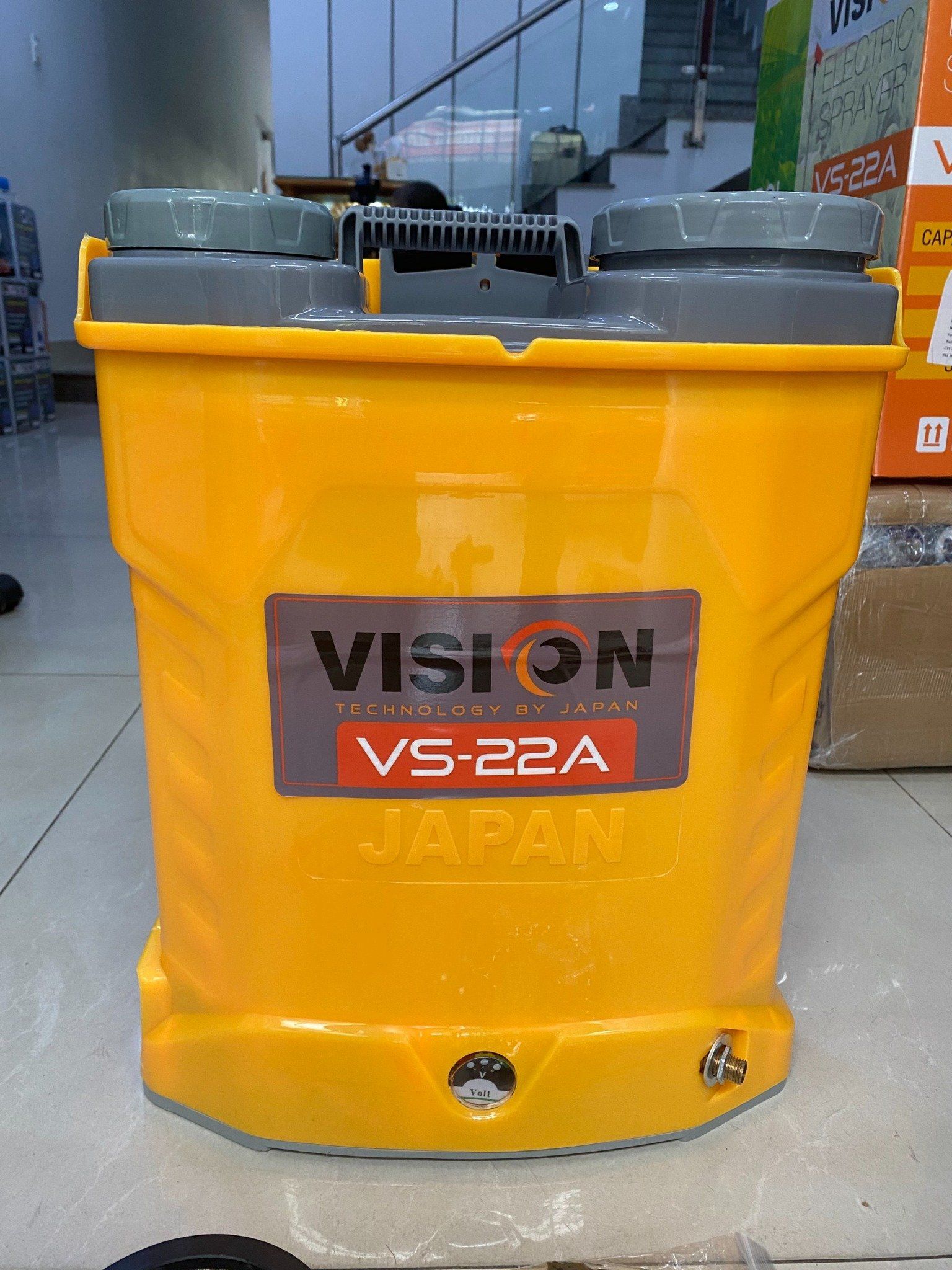  Bình Phun Thuốc Vision VS-22A 20L (Bơm Đôi) 
