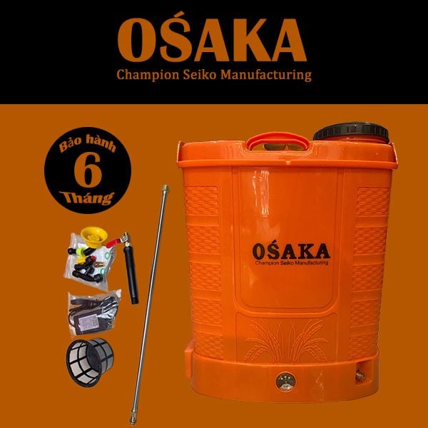  Bình xịt điện Osaka 20 L (Bơm đôi) 