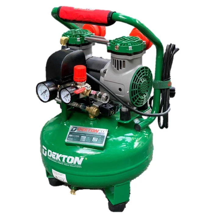  MÁY NÉN KHÍ KHÔNG DẦU DEKTON DK - AC 2912 SW - 1.5 HP - 12 L (CHỈNH ÁP) 