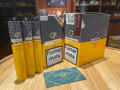 Cohiba Siglo II Tubos (Giá: Liên hệ)