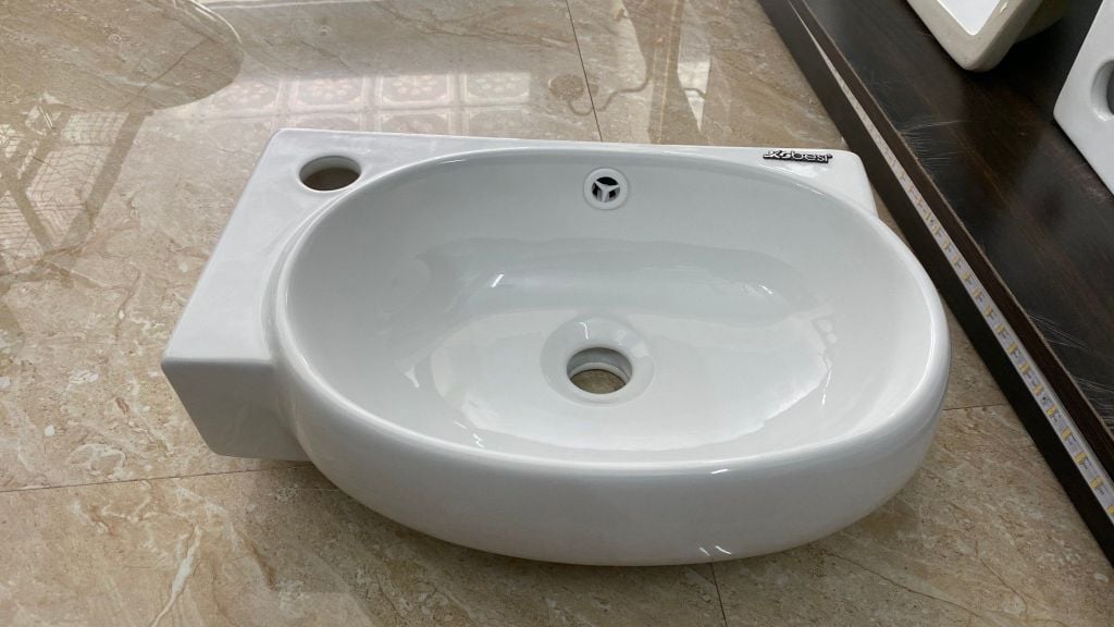Chậu Lavabo Góc Nhỏ TP 041