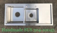 Chậu Rửa Bát Bậc Thang Có Bàn 100x45x24