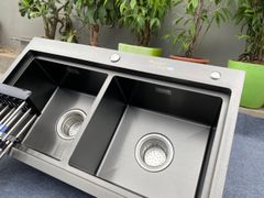 Chậu Rửa Bát Nano Bậc Thang 8245