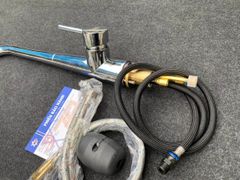 Vòi Rửa Bát Nóng Lạnh Kèm Dây Rút K36