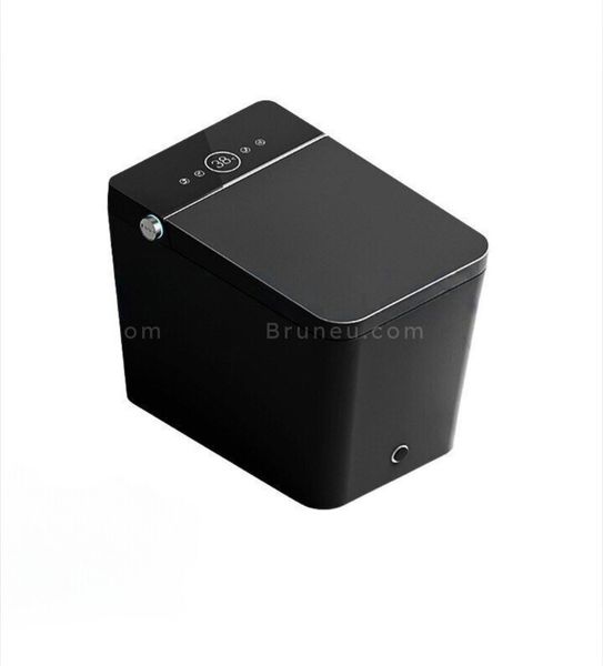 Bồn cầu thông minh hình vuông màu đen Q16