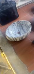Chậu Lavabo Vân Đá Hàn Quốc 6070