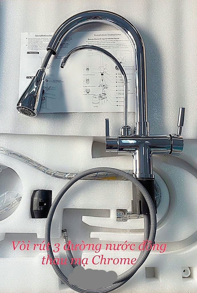 Vòi Rửa Bát Rút RO Hàn Quốc 805