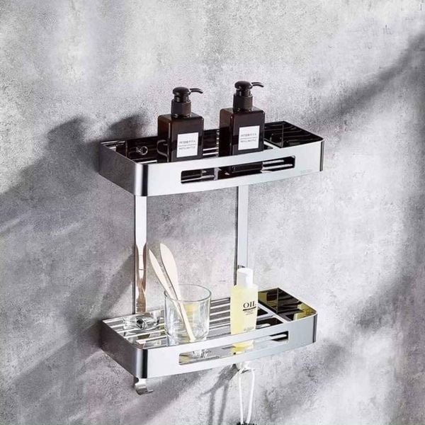 Kệ Thẳng 2 Tầng Inox 304