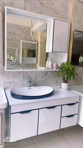 Tủ chậu lavabo inox DaDa A 1001