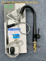 Vòi rửa bát nóng lạnh kèm dây rút k 38