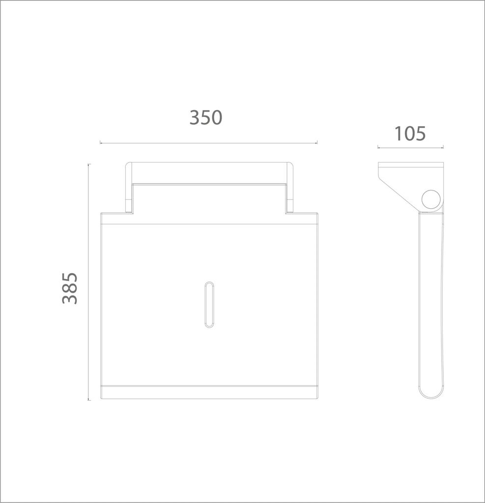 Ghế ngồi tắm gắn tường EC 6090