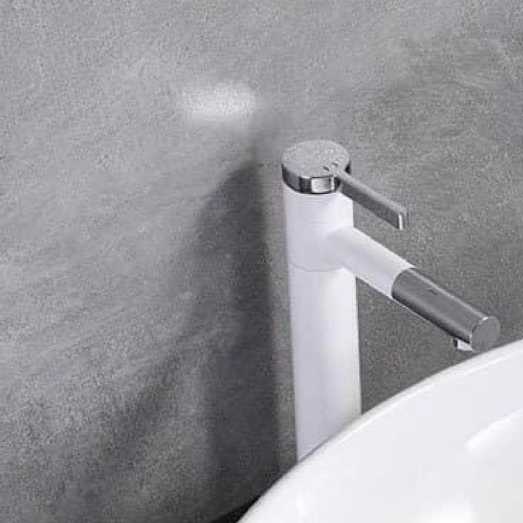 Vòi Rửa Mặt Trắng 7011