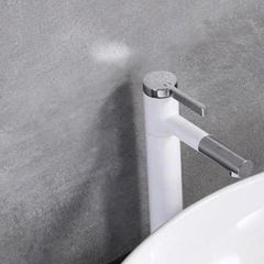 Vòi Rửa Mặt Trắng 7011