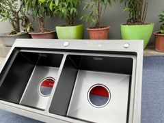 Chậu Rửa Bát Nano Bậc Thang 8245