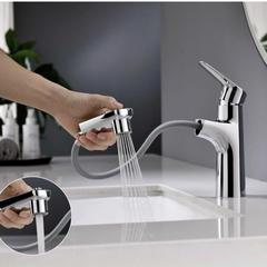 Vòi rửa mặt có dây rút LA-18