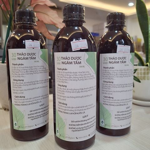 Combo 3 chai ngâm tắm 500ml