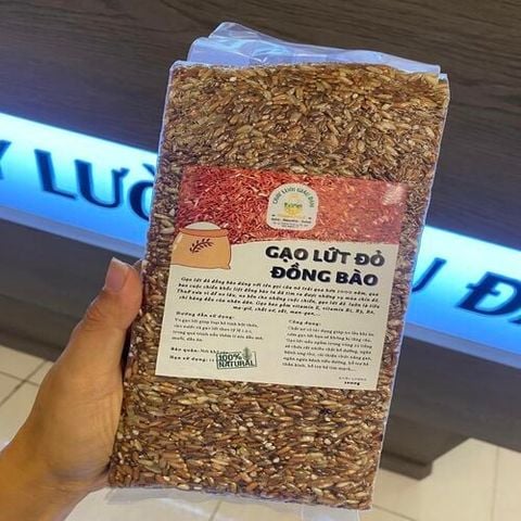 Gạo lứt đỏ đồng bào - 1kg