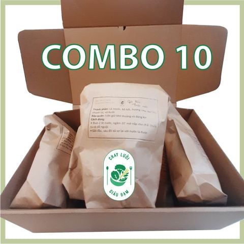 Combo 10 gói thảo mộc gội đầu