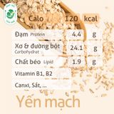 Yến mạch cán dẹt 500gr