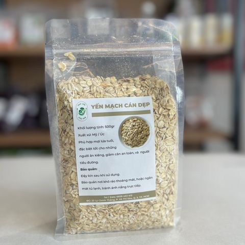 Yến mạch cán dẹt 500gr