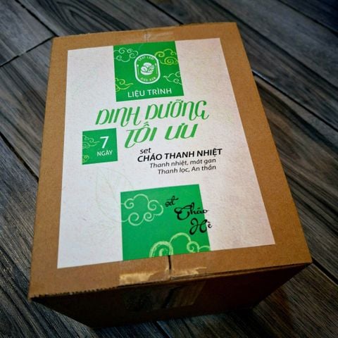 SET CHÁO HÈ (Set cháo thanh nhiệt)