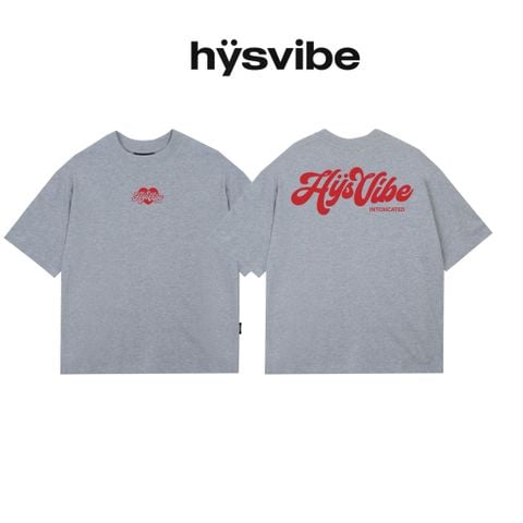 ÁO THUN BOXY HYS!VIBE INTOXICATED 100% COTTON 250GSM 