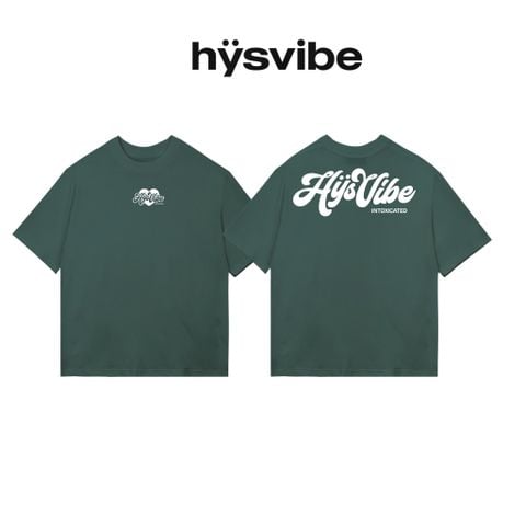  ÁO THUN BOXY HYS!VIBE INTOXICATED 100% COTTON 250GSM 